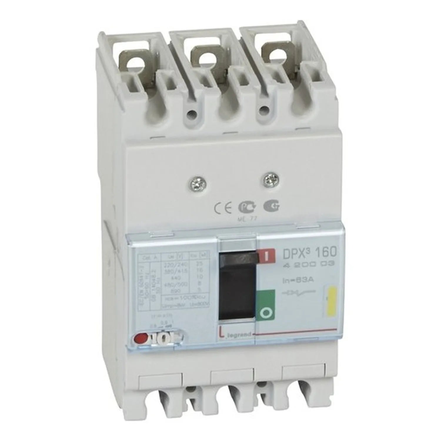 Legrand DPX3 160 3x63A 16kA Kompakt Şalter 420003