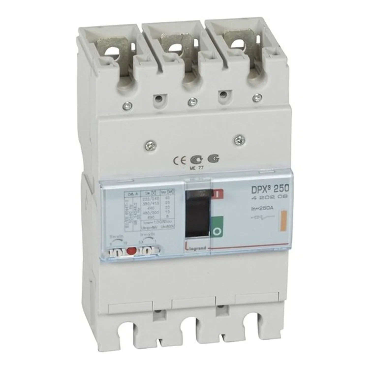 Legrand DPX3 250 3x250A 25kA Kompakt Şalter 420209