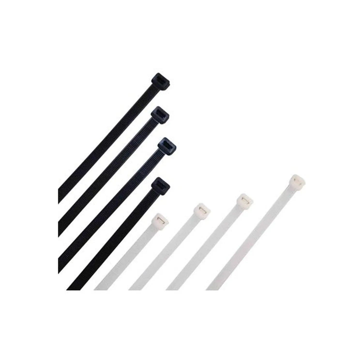 Zenith 8x450 Beyaz Kablo Bağı & Plastik Kelepçe & Cırt Kelepçe 100 Adet (paket)