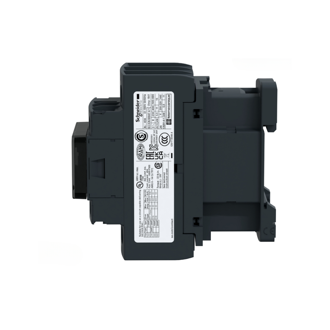 Schenider LC1-D32M7 TeSys D Kontaktör - 3P (3 NA) - AC-3 - <= 440 V 32 A - 220 V AC Bobin