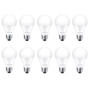 Gecem 9W E27 Duylu Led Ampül 3000K Günışığı Rengi 10'lu