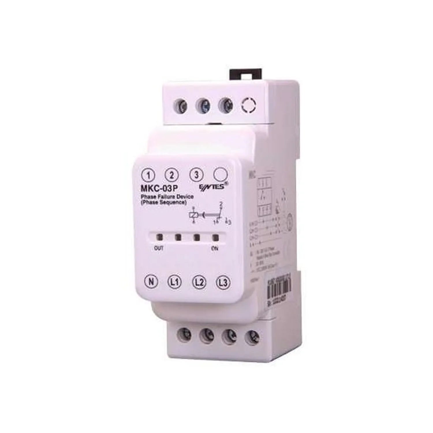 Entes MKC-03P Motor (Faz) Koruma Rölesi