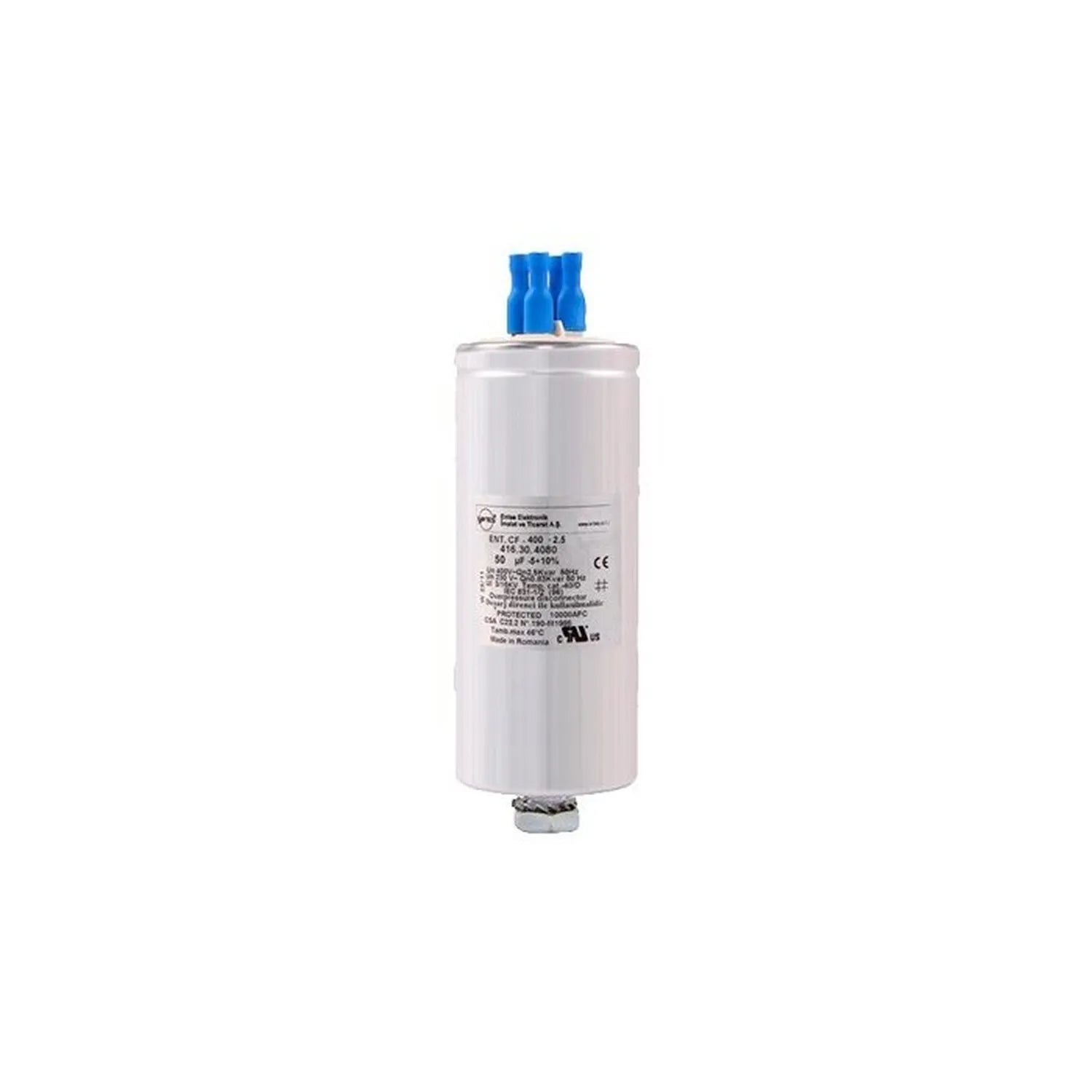 Entes ENT.CF-400-4.17 4.17kVAr 400VAC 1.38kVAr 230VAC Tek Fazlı Kondansatör