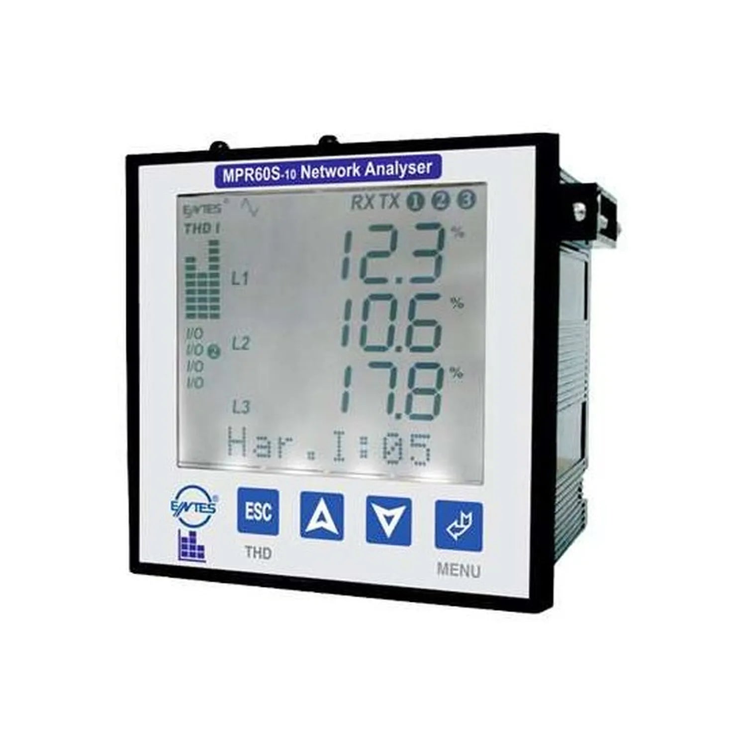 Entes MPR-63 Elektronik Şebeke Analizörü 96X96
