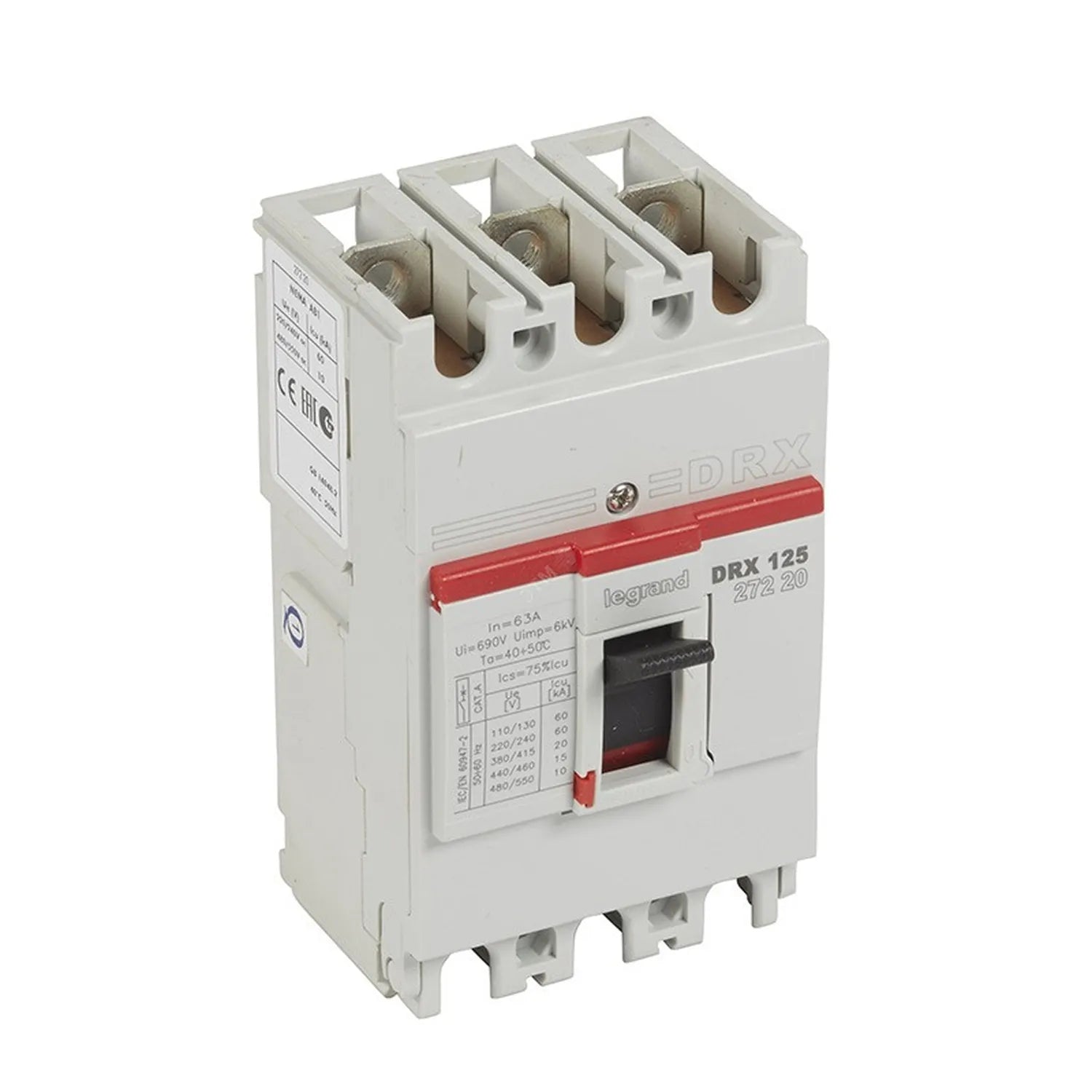 Legrand DRX125 3x80A 20kA Kompakt Şalter 027257