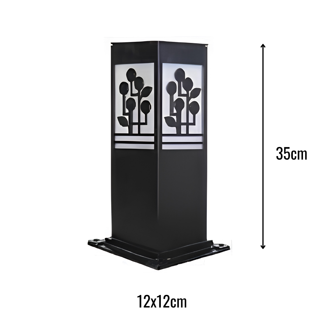 Zerpa Alüminyum Bollard E27 Duylu Tekli Z 20855