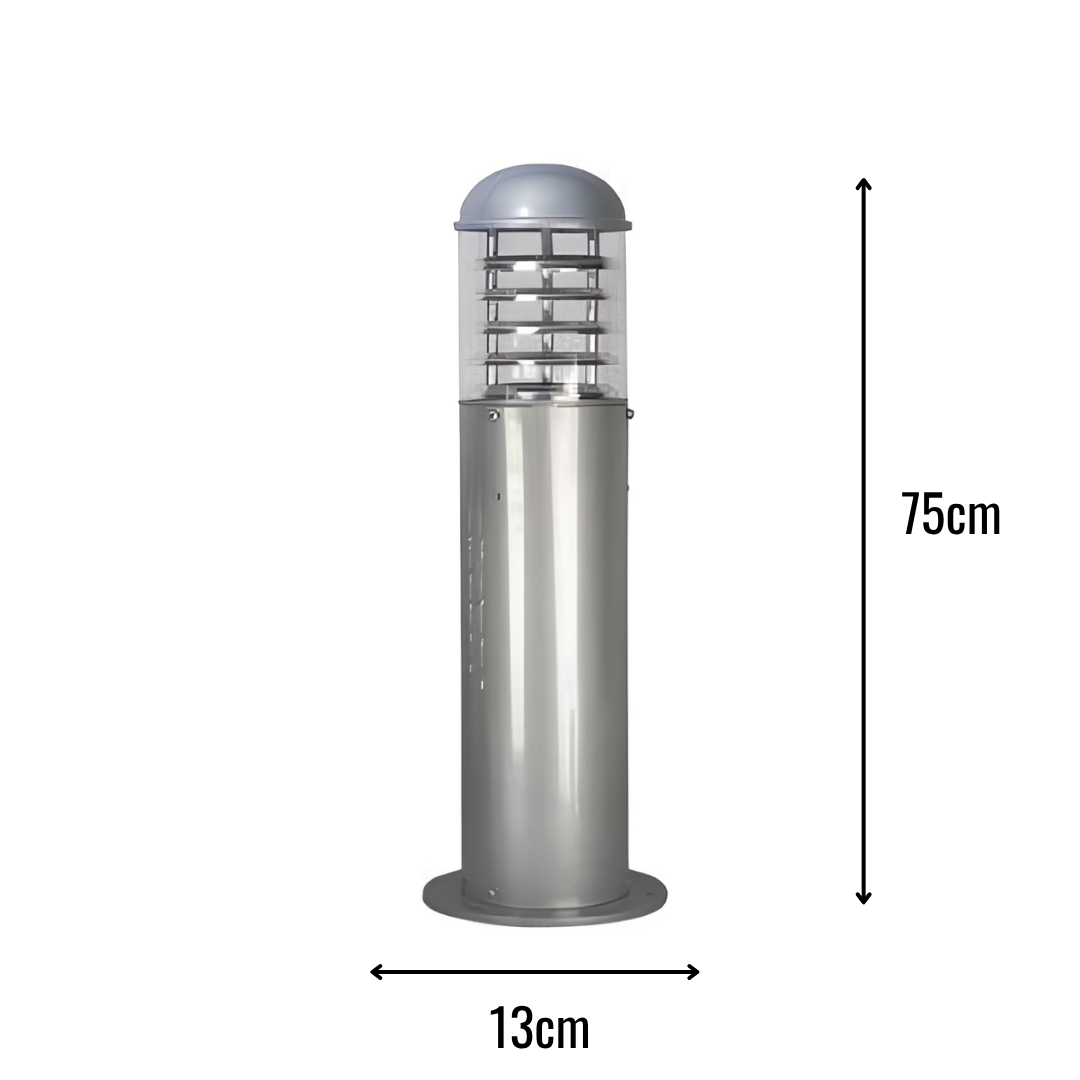Zerpa Alüminyum E27 Duylu Bollard Tekli Z 20403