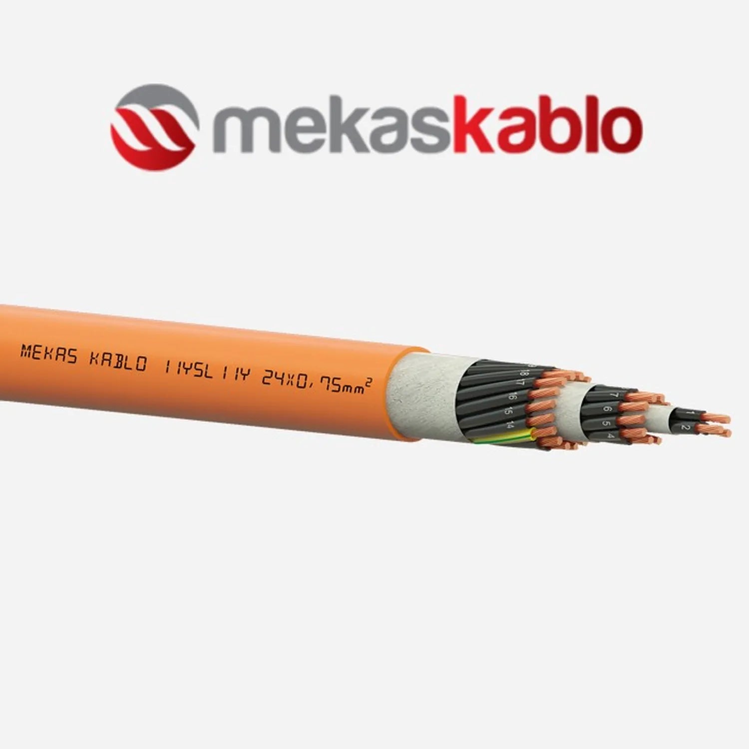 Mekas 11YSL11Y 10x0,75 mm PUR-PUR Kablo