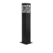 Zerpa Alüminyum Bollard E27 Duylu Tekli Z 20854