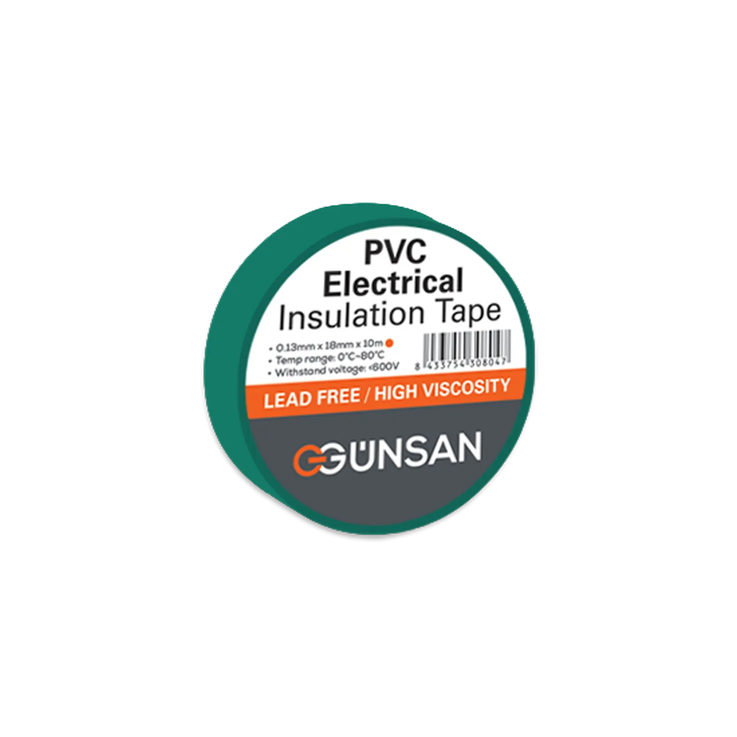 Günsan Yeşil İzole Bant (Elektrik Bandı)