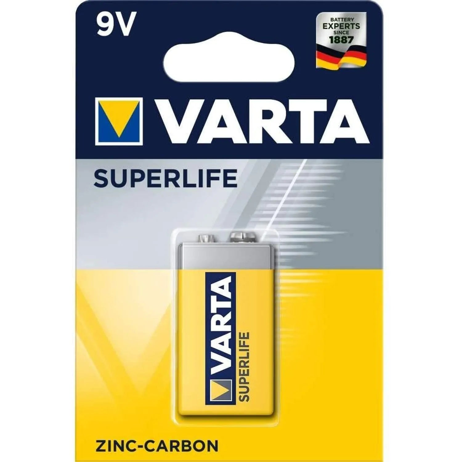 Varta Tekli 2022 Süperlife Blister 9V Pil
