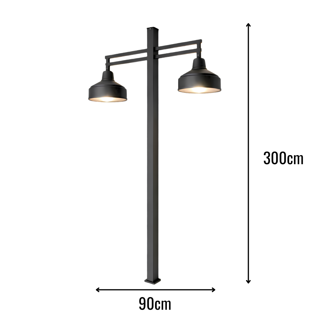 Zerpa Alüminyum 40w Ledli İkili Direk Z 12320