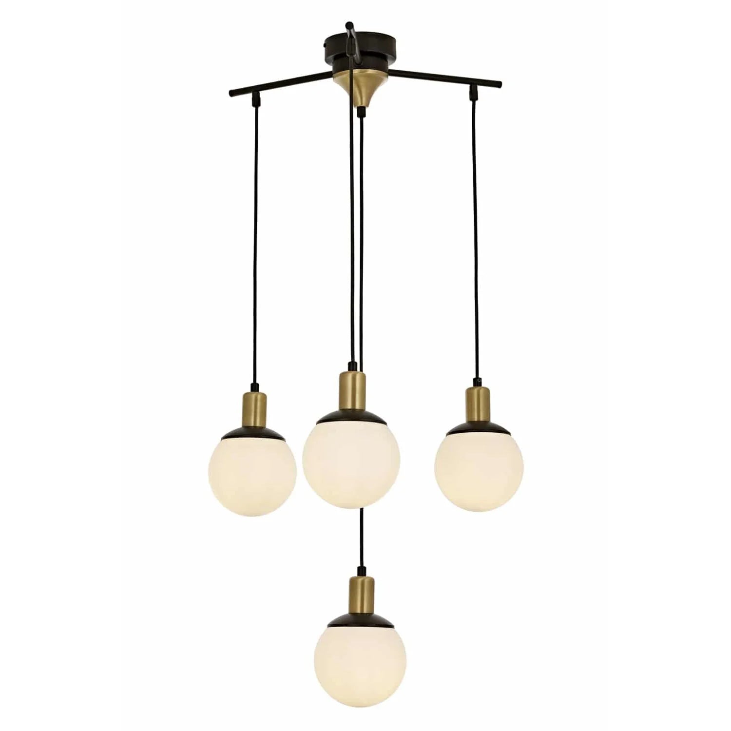 Avonni Siyah Boyalı Modern Avize AVONNI AV-1838-4BSY