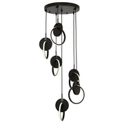 Avonni Siyah Boyalı Modern Avize AVONNI AV-1874-6T-BSY