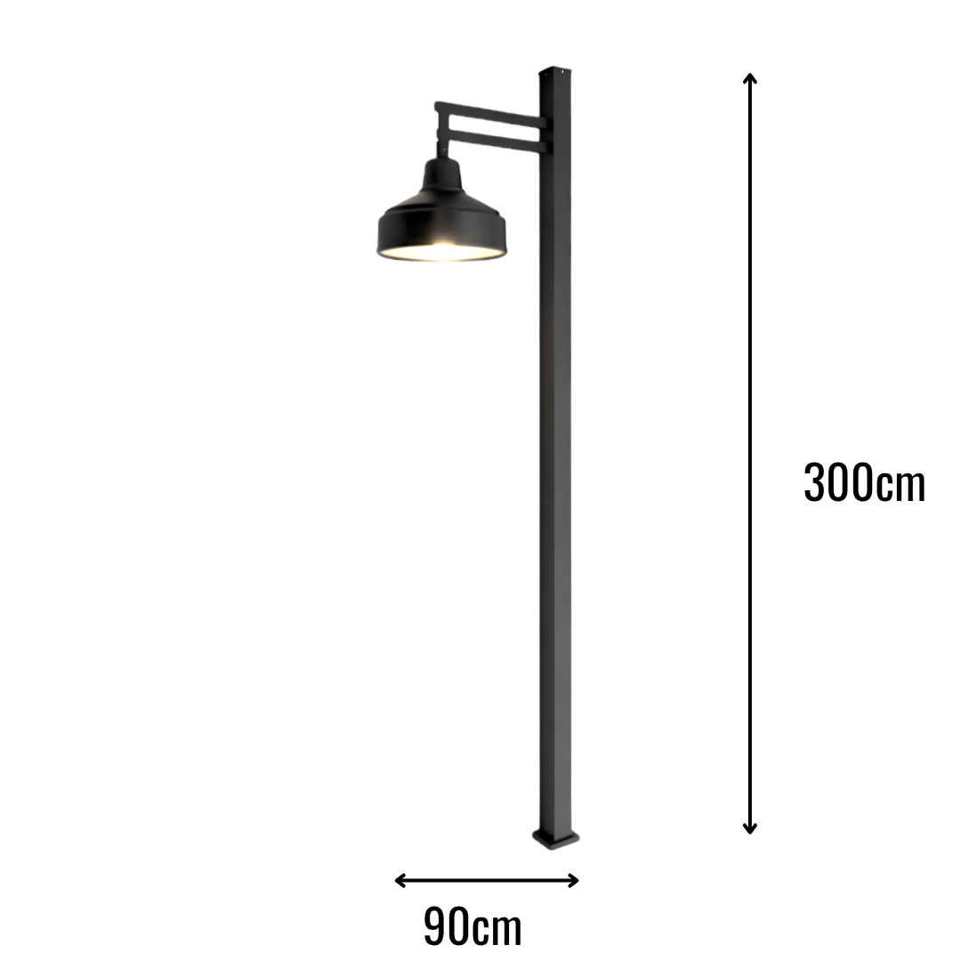 Zerpa Alüminyum 40w Ledli Tekli Direk Z 12321
