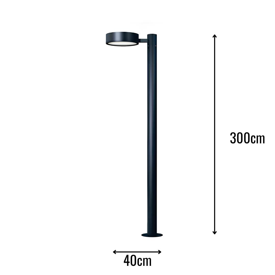 Zerpa Alüminyum 40w Ledli Tekli Direk Z 12301