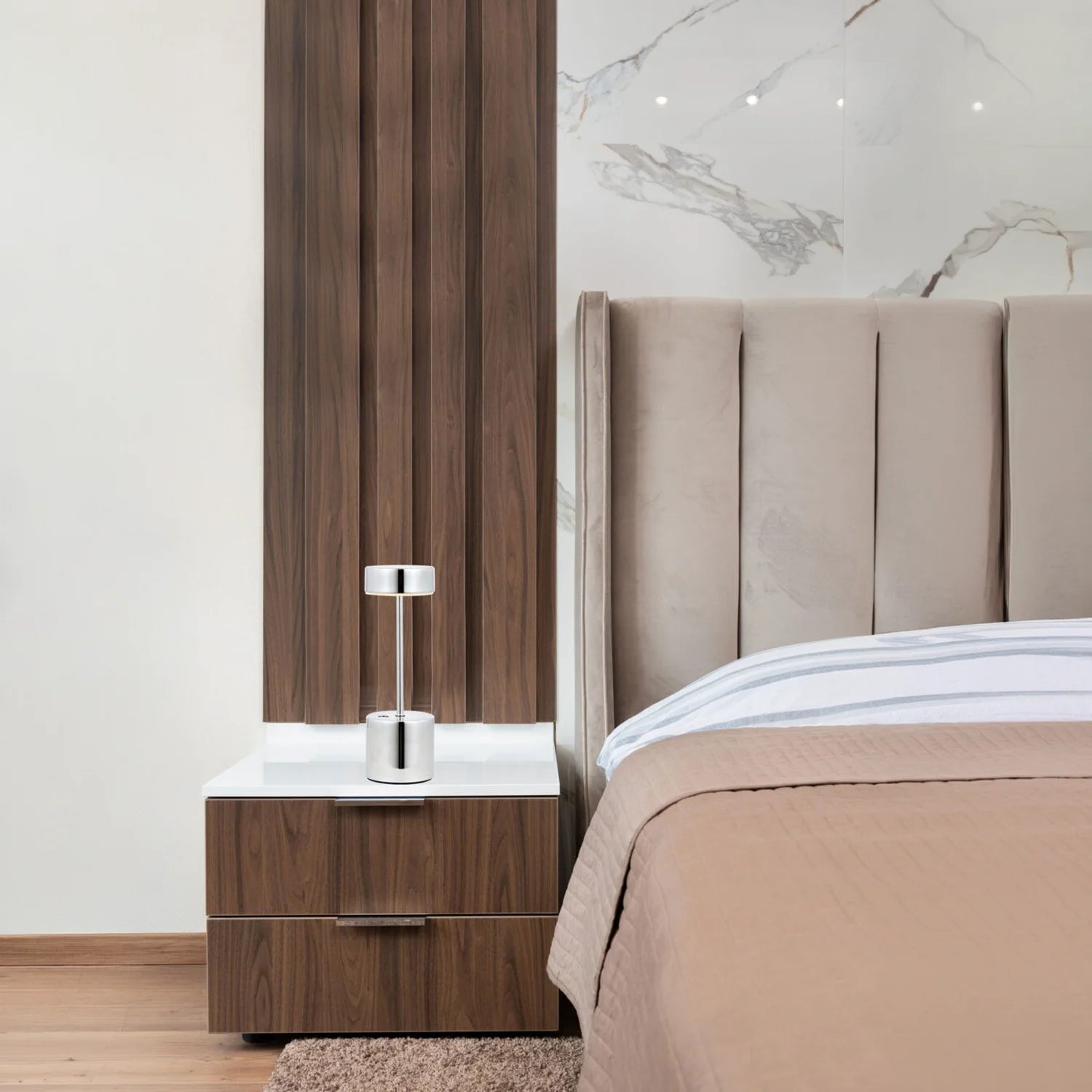 Avonni Krom Kaplama Masa Lambası AVONNI ML-64003-K