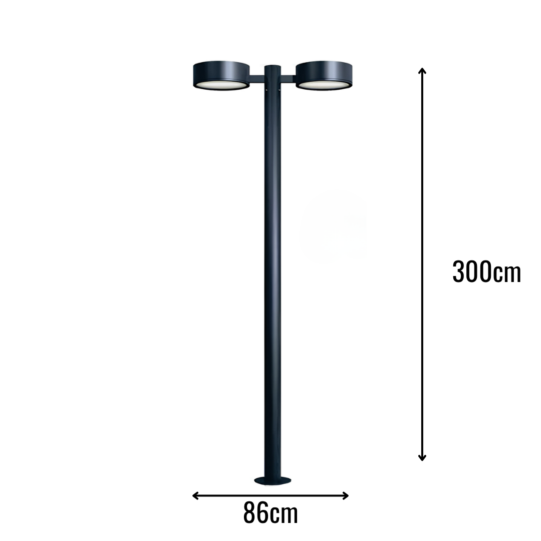 Zerpa Alüminyum 40w Ledli İkili Direk Z 12300