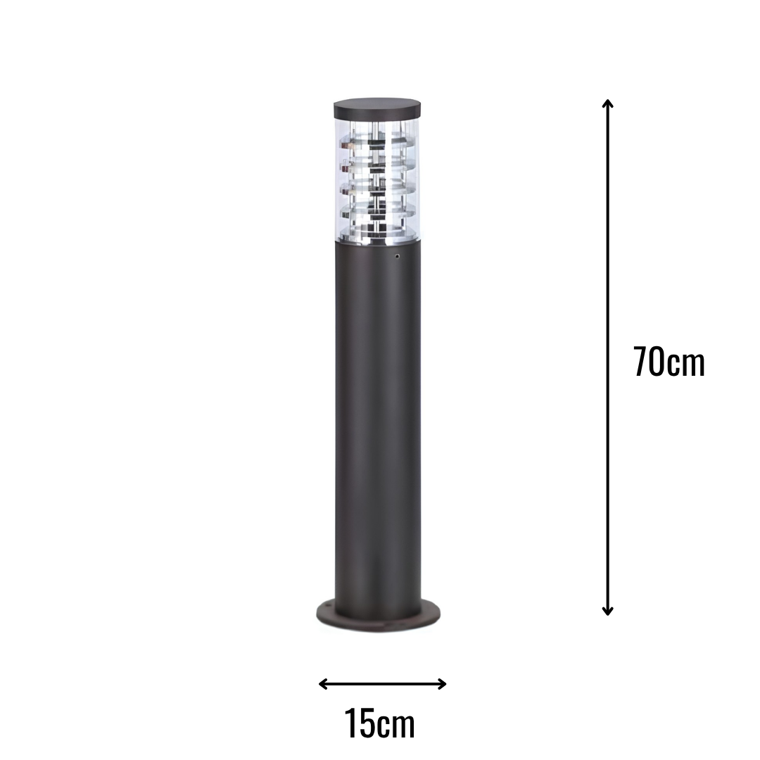 Zerpa Alüminyum E27 Duylu Bollard Tekli Z 20402
