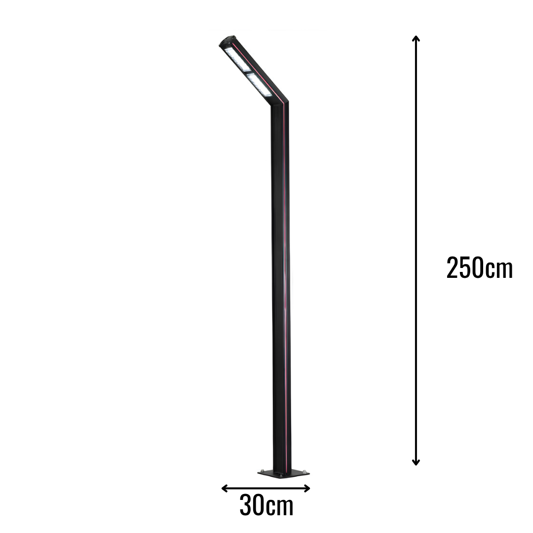 Zerpa Alüminyum 40w Ledli Tekli Direk Z 12450