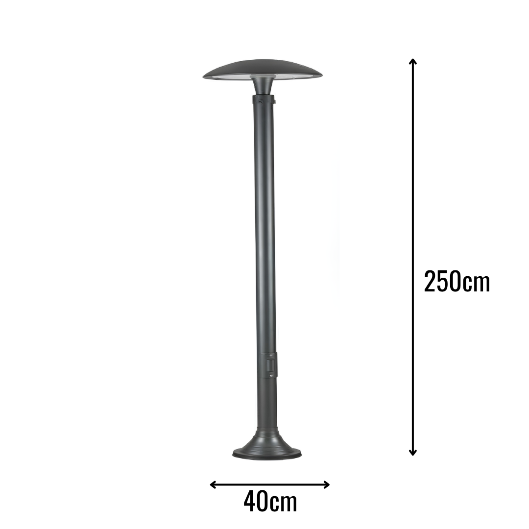 Zerpa Alüminyum 40w Ledli Tekli Direk Z 12460