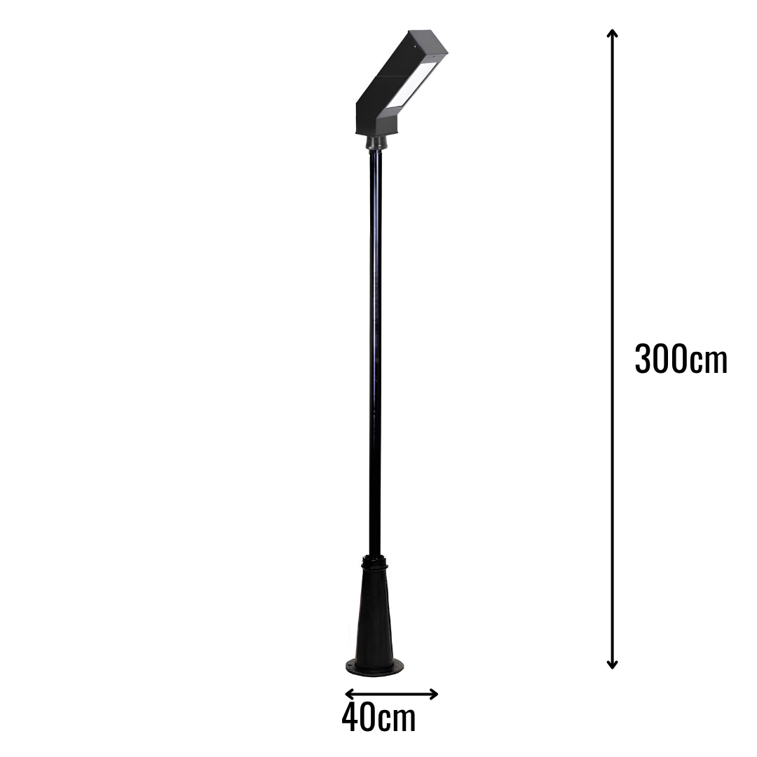 Zerpa Alüminyum Bollard 35w SMD Ledli Direk Z 21013