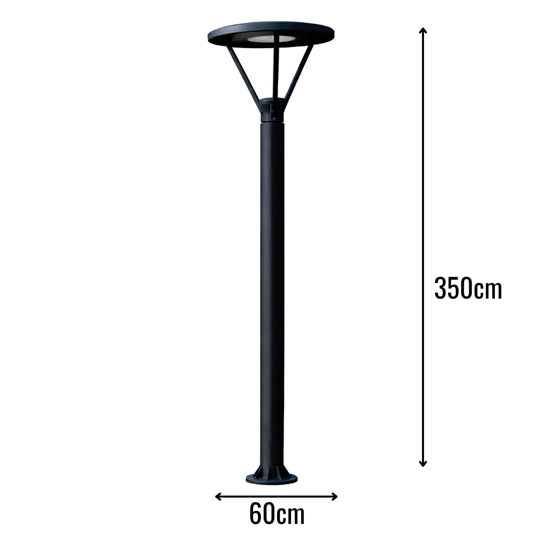 Zerpa Alüminyum 60w Ledli Tekli Direk Z 12501
