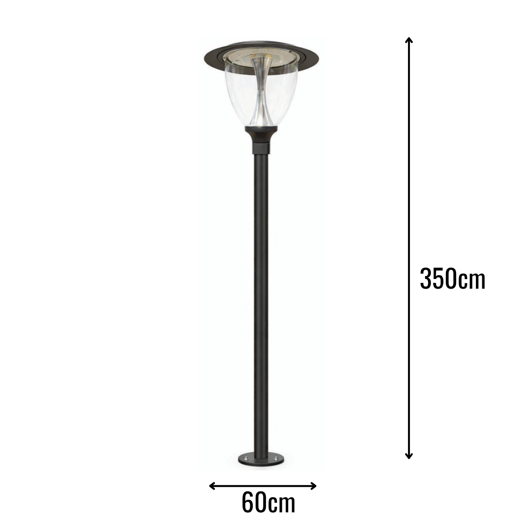 Zerpa Alüminyum 60w Ledli Tekli Direk Z 12502