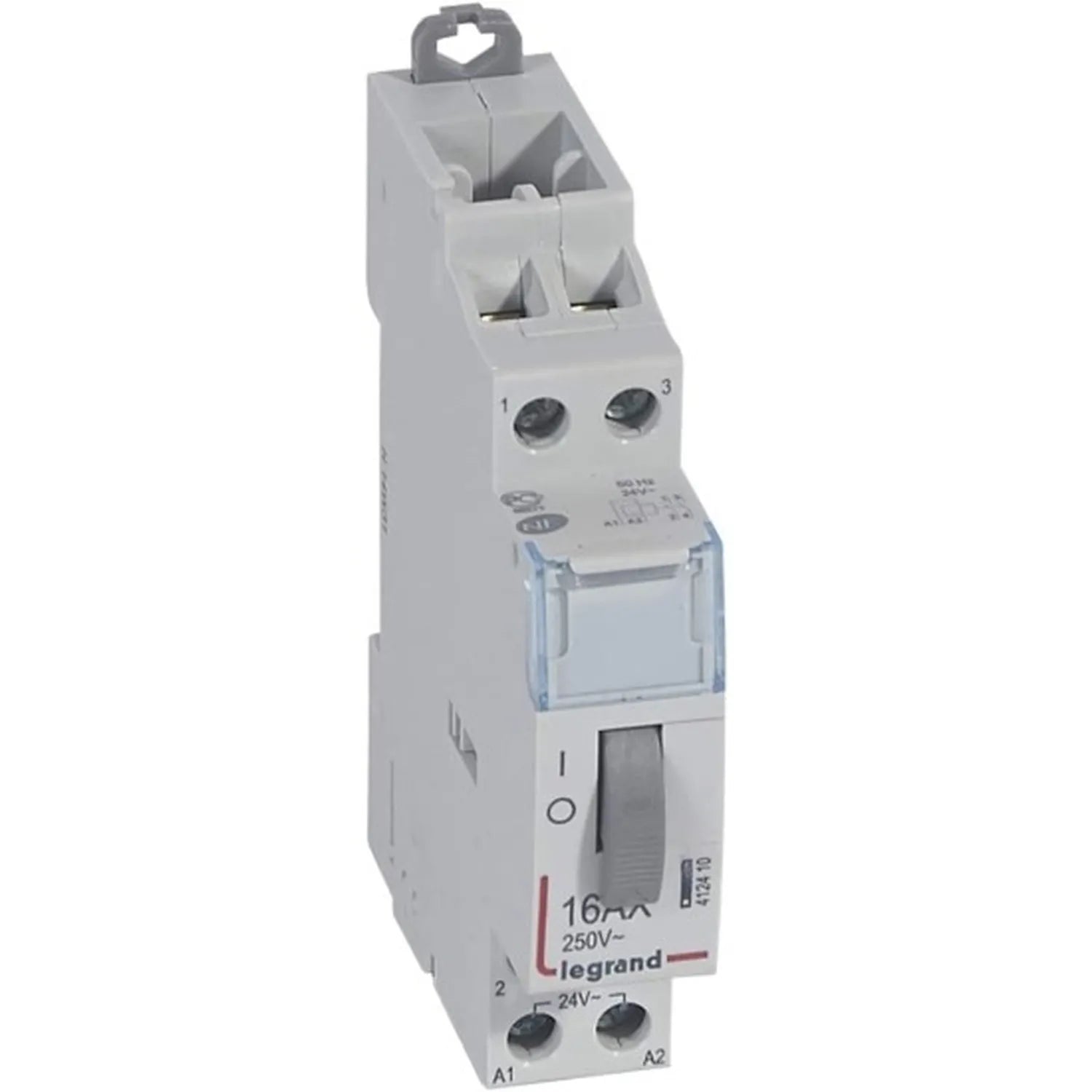 Legrand-Darbe akım anahtarı (Telerüptör) 2 kutup 16A 24V kontrol gerilimi 2NA kontaklı - LEGRAND - 412410