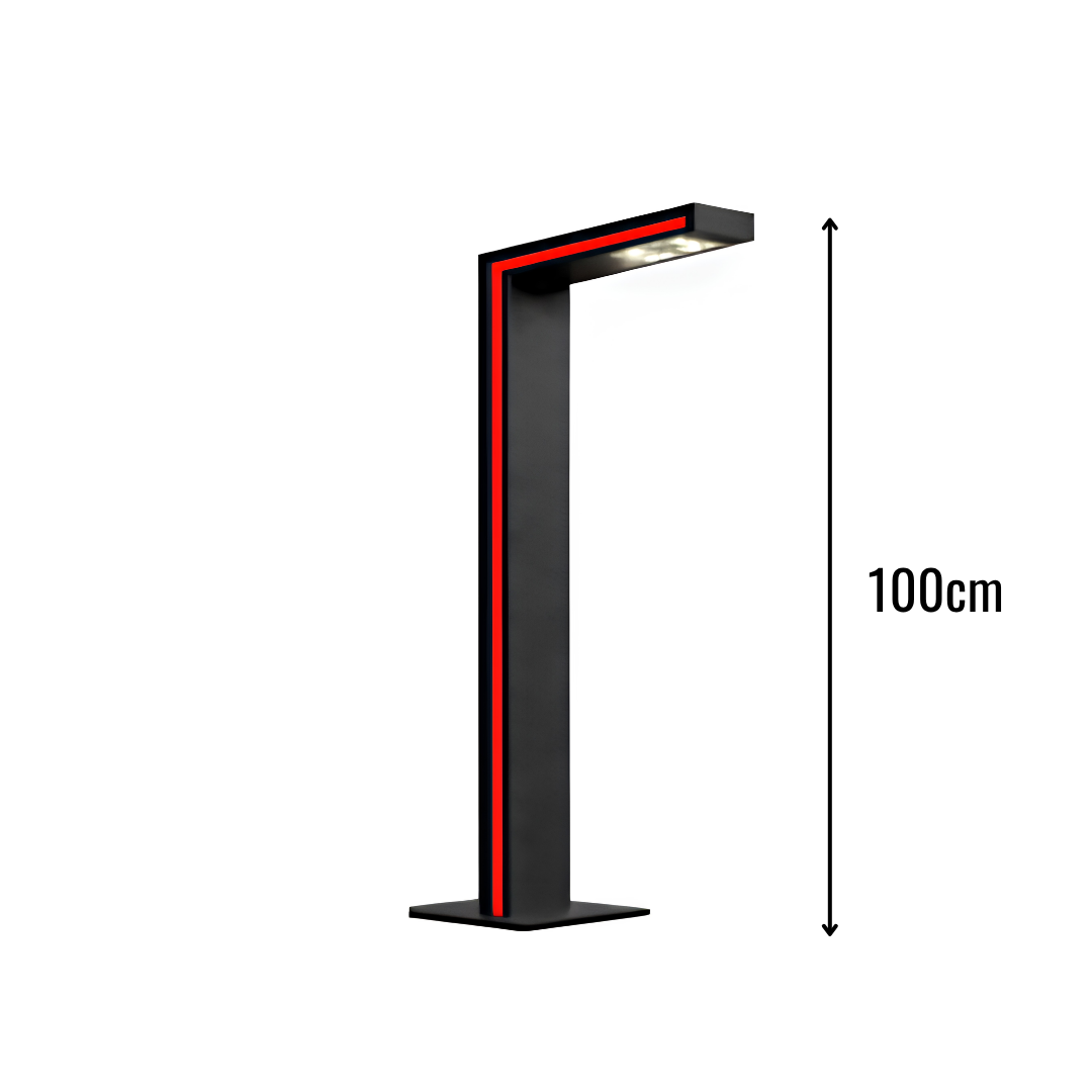Zerpa Alüminyum Kanal 10w Ledli Tekli Direk Z 12571