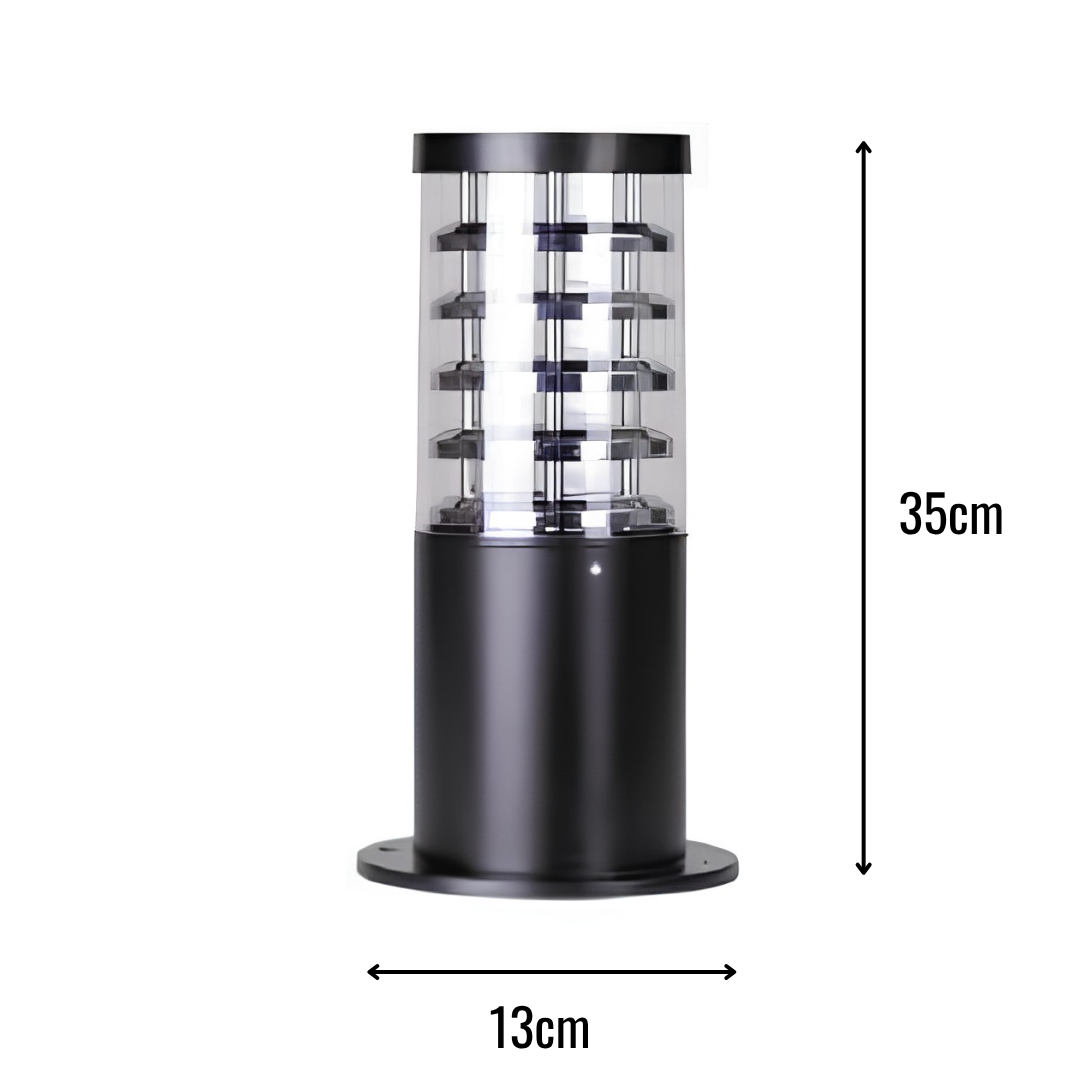 Zerpa Alüminyum E27 Duylu Bollard Tekli Z 20401