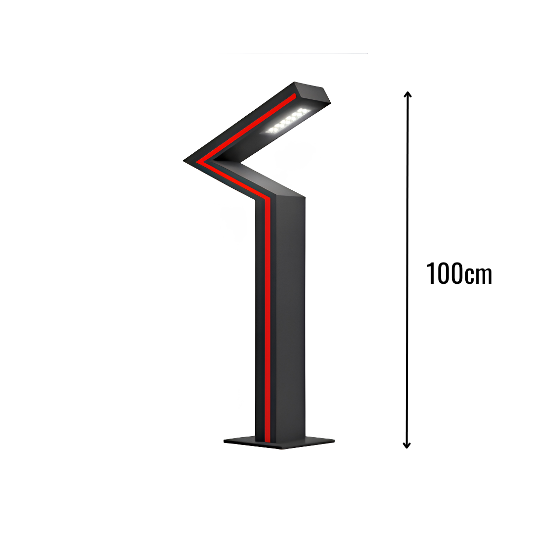 Zerpa Alüminyum Kanal 10w Ledli İkili Direk Z 12551