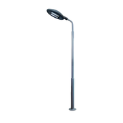 Zerpa S3 Sokak Armatürlü 40w x2 Powerled Tekli Direk Z 21031