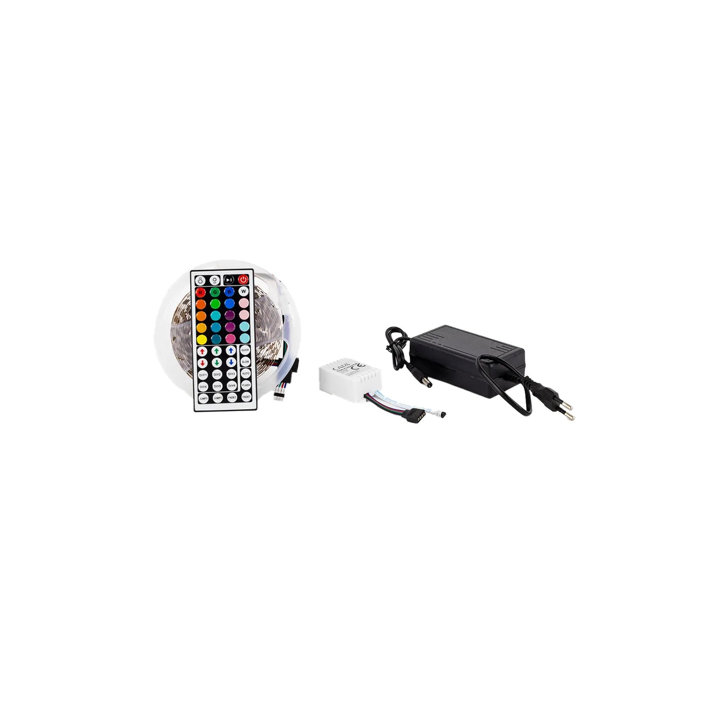 Cata Ct-4558 Rgb Şerit Led Seti ( 5 Mt Rgb Led 15 Renk + Trafo + Rgb Kumanda )