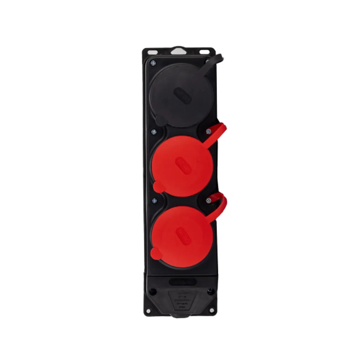 Nead Kauçuk 2 Trifaze - 1 Monofaze Grup Priz 4011