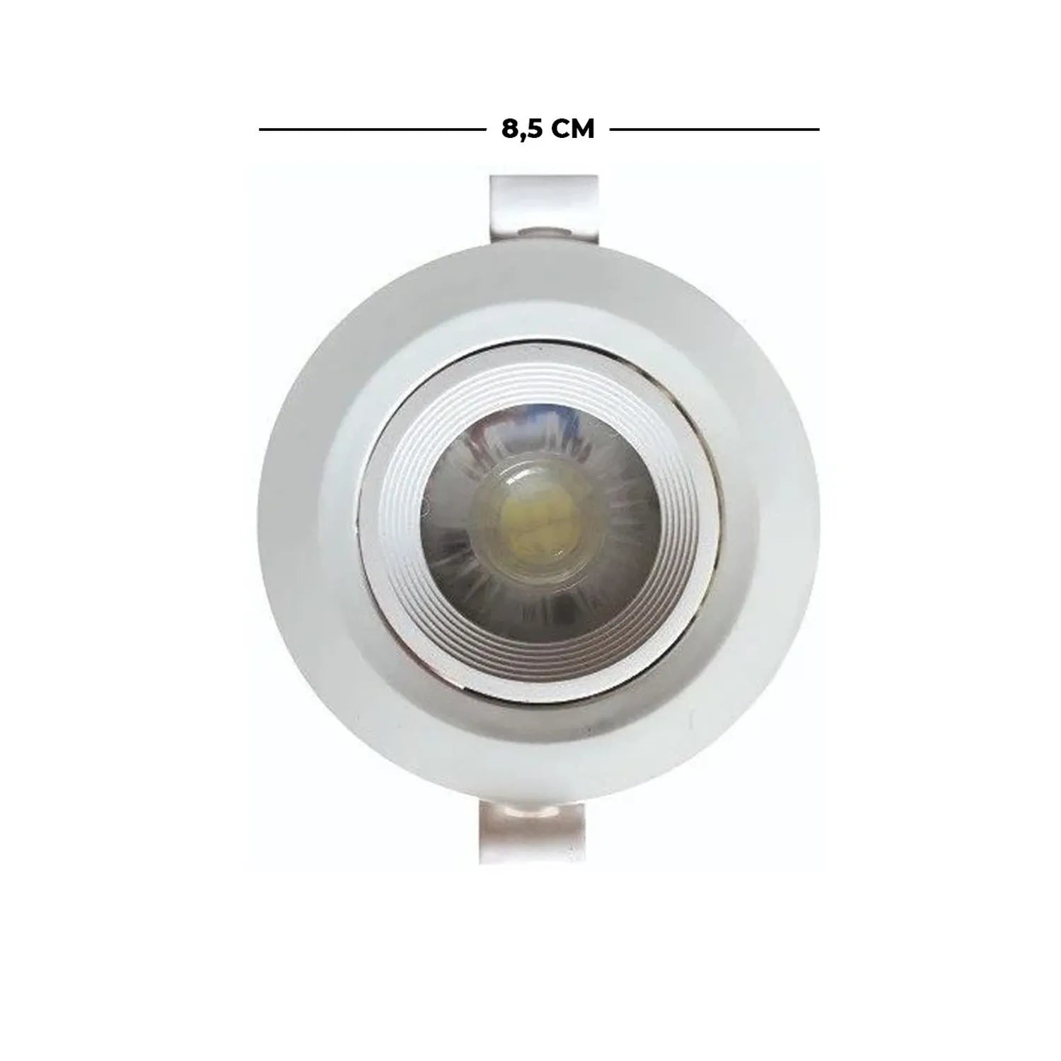 Helios Opto 5W Plastik Beyaz Kasa Yuvarlak Spot 3200K Günşığı HS 1209