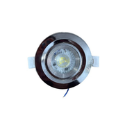 Helios Opto 5 W Krom Kasa Panel Aydınlatma Beyaz Işık HS 1211