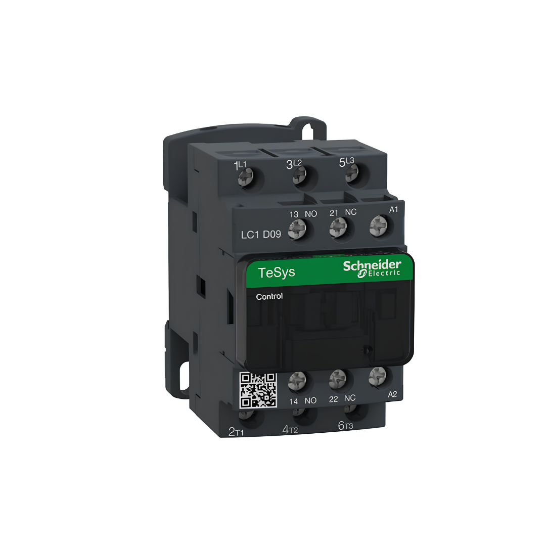 Schenider TeSys D Kontaktör - 3P (3 NA) - AC-3 - <= 440 V 9 A - 220 V AC Bobin