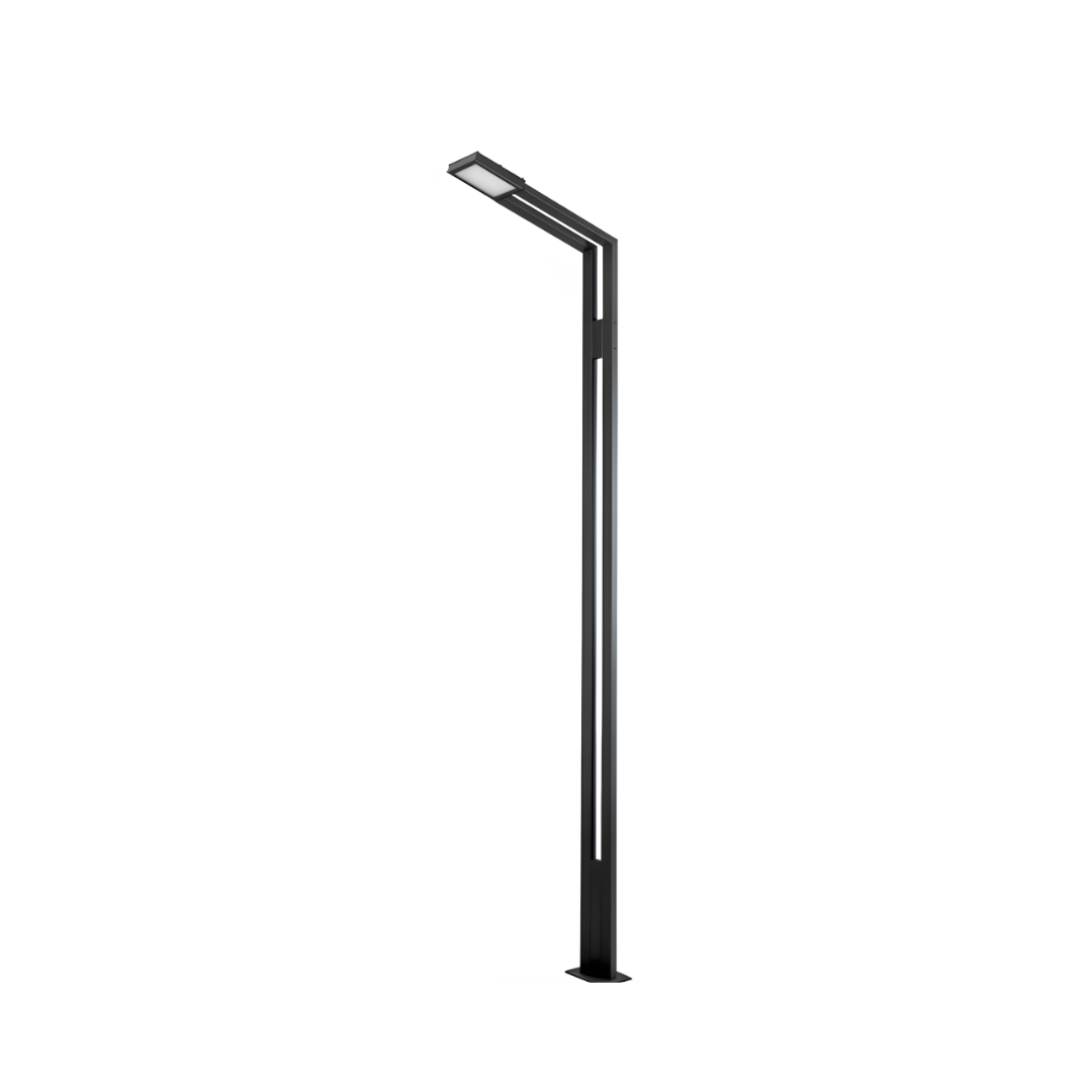 Zerpa Alüminyum Kanal 50w Ledli Tekli Direk Z 12586