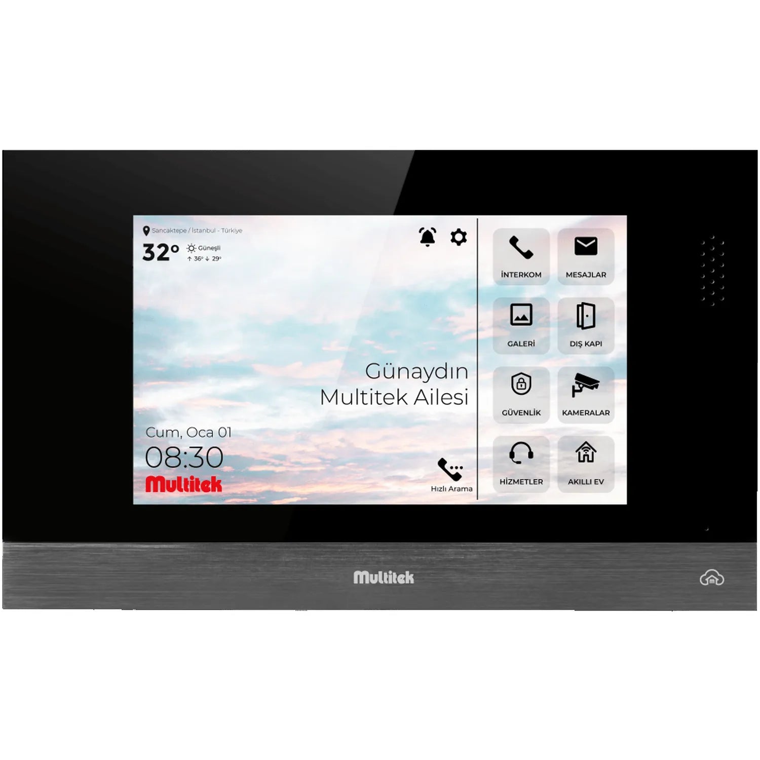Multitek VIP102 IP Daire Monitörü