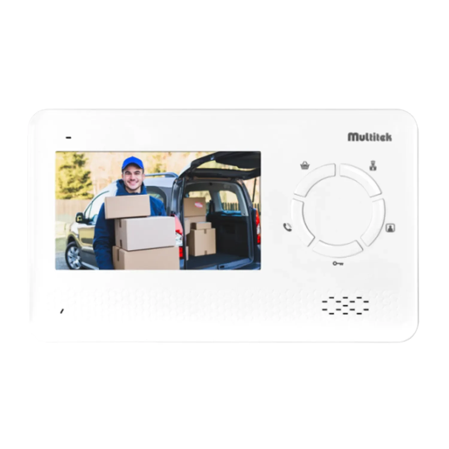 Multitek Multibus Sistem MB43-B 4.3 inç Daire Görüntülü Diafon Ekranı 9G 01 00 0021B