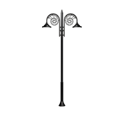 Zerpa Sokak Armatürü 45w x2 Ledli Direk Z 21041