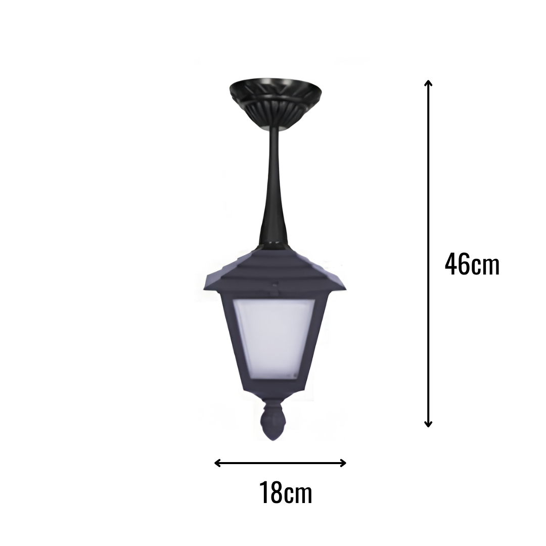 Zerpa Plastik Kare Siyah Sarkıt Z 2872