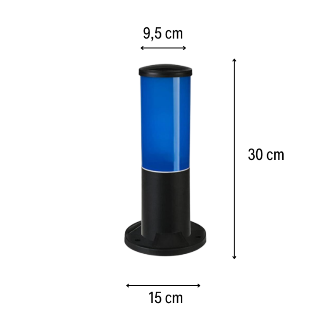 Zerpa Bollard Mavi Set Üstü Z 13403