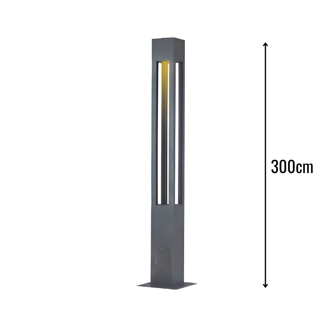 Zerpa Alüminyum Almy Profil 25w Ledli Tekli Direk Z 12753-1