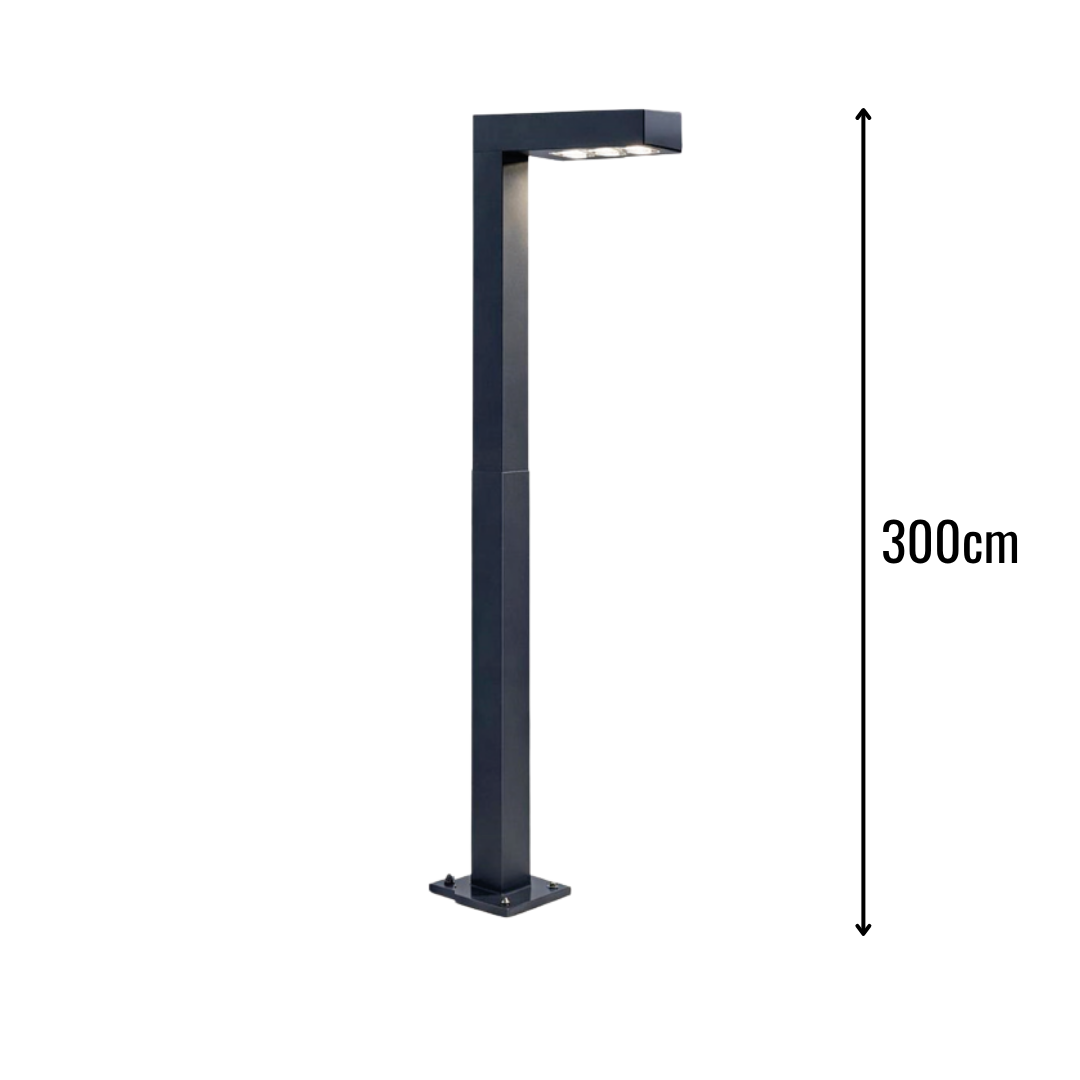 Zerpa Alüminyum ve Profil 35w Ledli Tekli Direk Z 12856