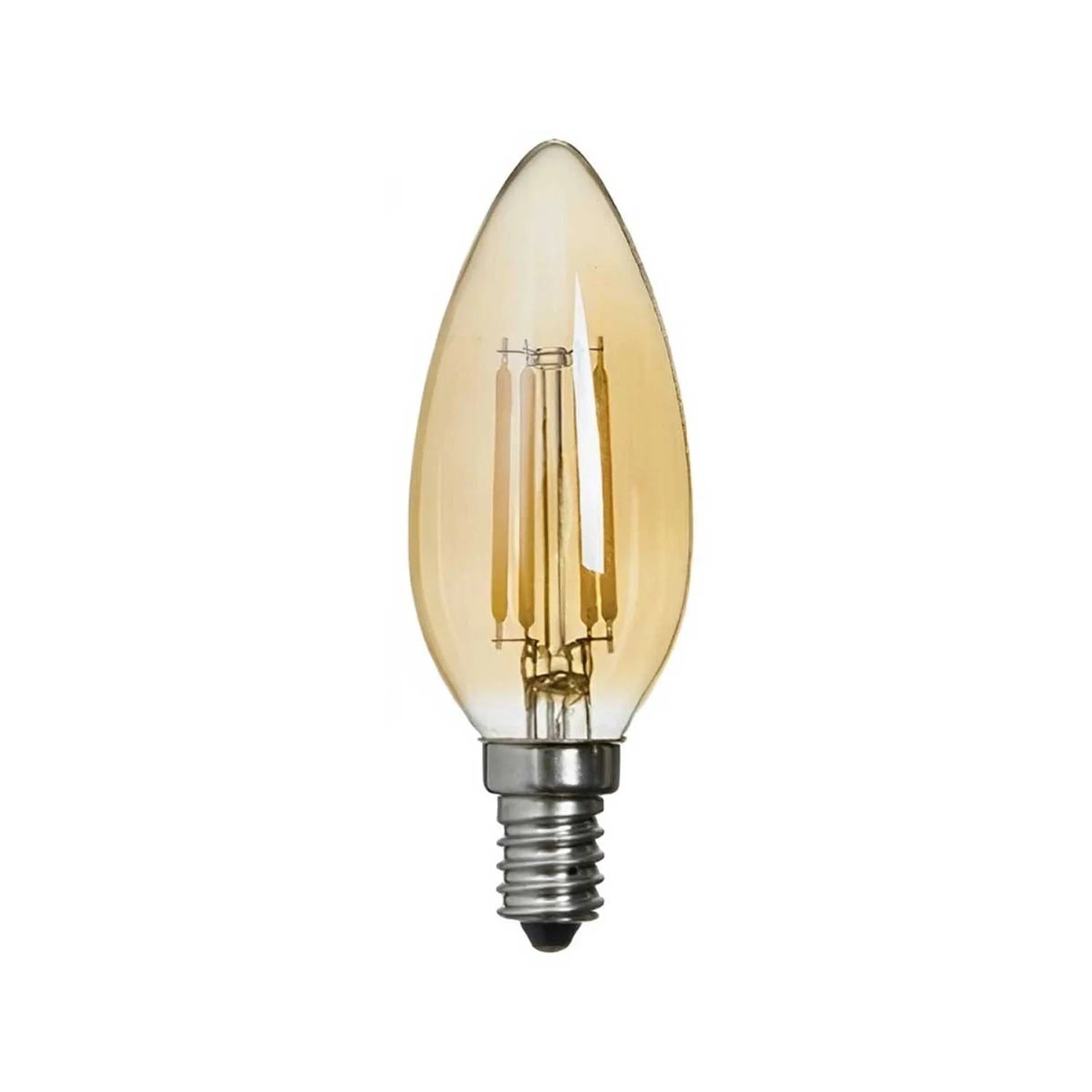 K2 4W E14 2700K Sarı Led Flamanlı Buji Ampul KES601-S