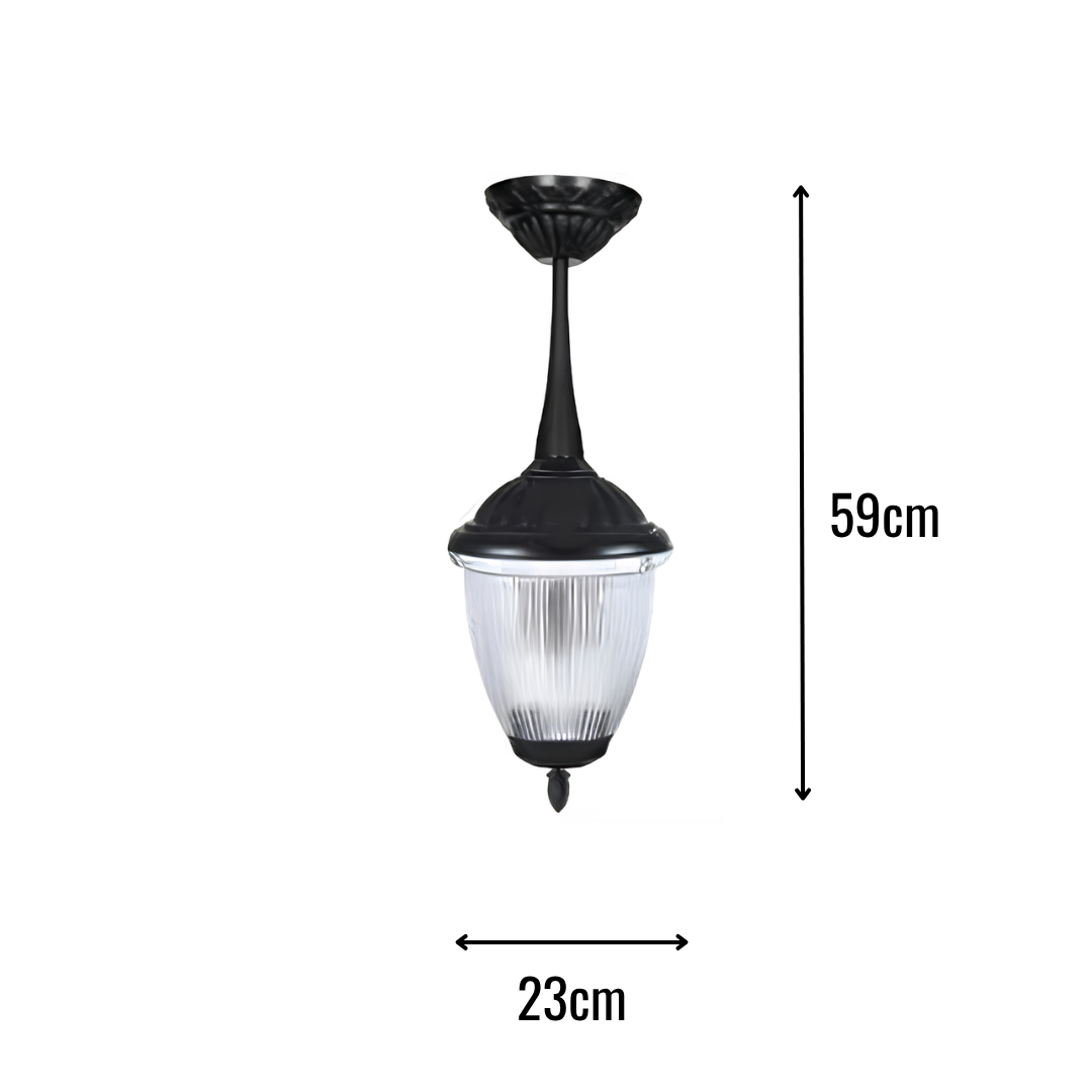 Zerpa Plastik Prizma Siyah Sarkıt Z 2992