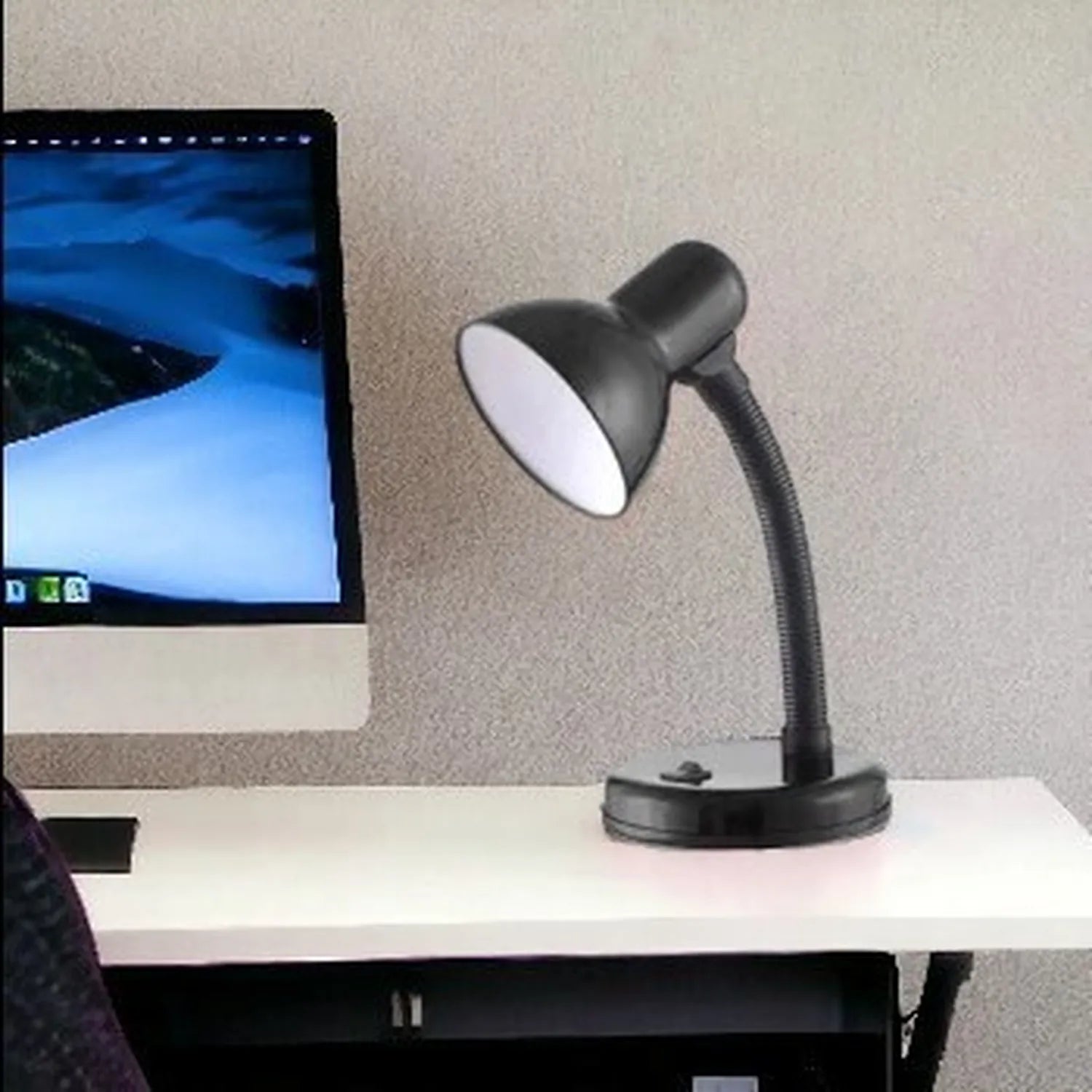 K2 Siyah E27 Duylu Masa Lambası KML100