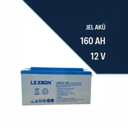 Lexron 12 Volt 160 Amper Jel Akü